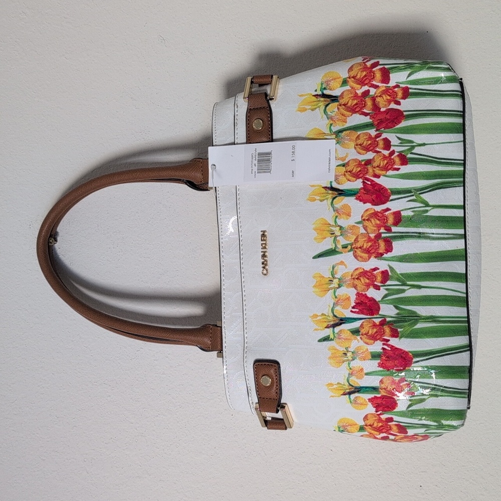 NWT Calvin Klein Daffodil Purse - Picture 14 of 16
